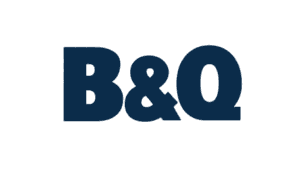 B&Q home improvement logo dark blue