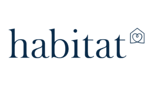 Habitat logo with house and heart icon