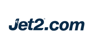 Jet2.com airline logo in dark blue text