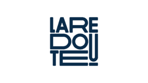 La Redoute logo in dark blue modern geometric typography