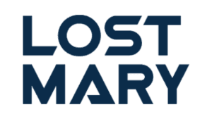 Lost Mary brand logo in navy blue typography