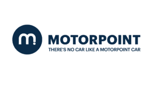 Motorpoint logo with tagline: There's no car like a Motorpoint car