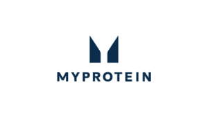 MyProtein logo with geometric mark and brand name