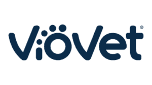 Viovet pet brand logo in dark blue