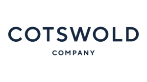 Cotswold Company logo in dark blue text on a transparent background.