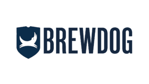 BrewDog logo featuring a stylized dog on a shield, used on Salience marketing agency site.