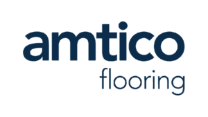 Amtico Flooring logo in dark blue text on a transparent background.