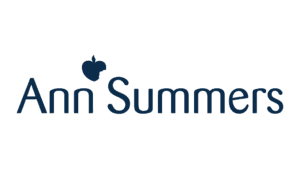 Ann Summers logo with blue apple icon