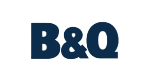 B&Q home improvement logo dark blue