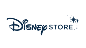 Disney Store logo with signature script lettering and sparkle design