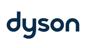Dyson logo in dark blue