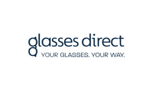 Glasses Direct logo with tagline Your Glasses Your Way
