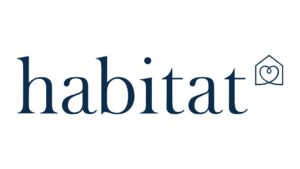 Habitat logo with house and heart icon