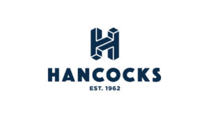 Hancocks company logo featuring geometric H symbol established 1962