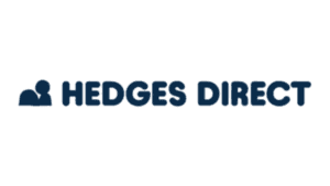 Hedges Direct logo with briefcase icon