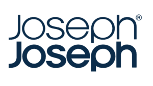 Logo of Joseph Joseph in bold navy blue text on a white background.