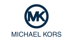 Michael Kors logo featuring "MK" within a circle above the brand name.