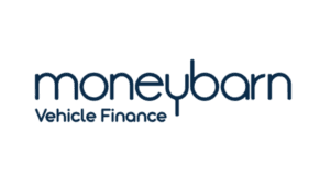 Moneybarn Vehicle Finance logo with blue text.