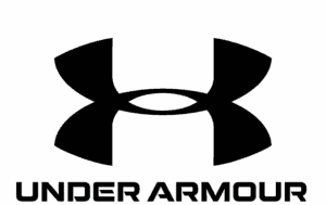 Under Armour logo with text below, suitable for sports marketing content