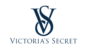 Victoria's Secret navy logo with stylized VS monogram and brand name