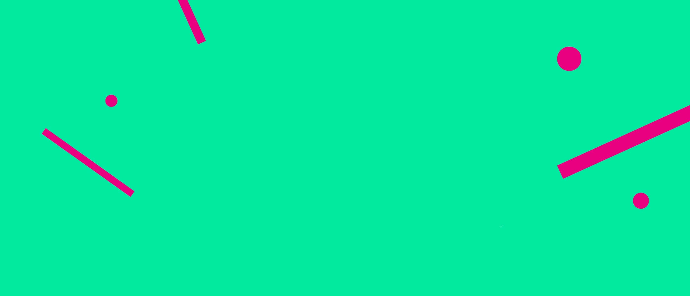 Pink pattern on a green background
