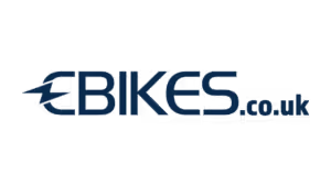 eBikes.co.uk electric bike logo featuring lightning bolt