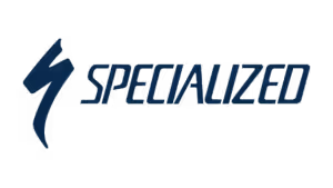 Specialized logo with lightning bolt icon