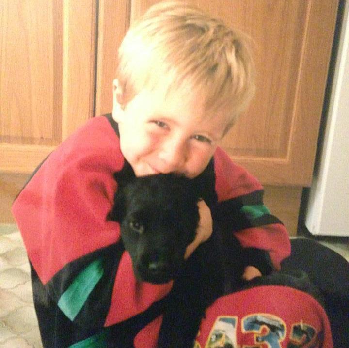 Brett as a baby