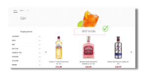 drinks supermarket best selling product feature