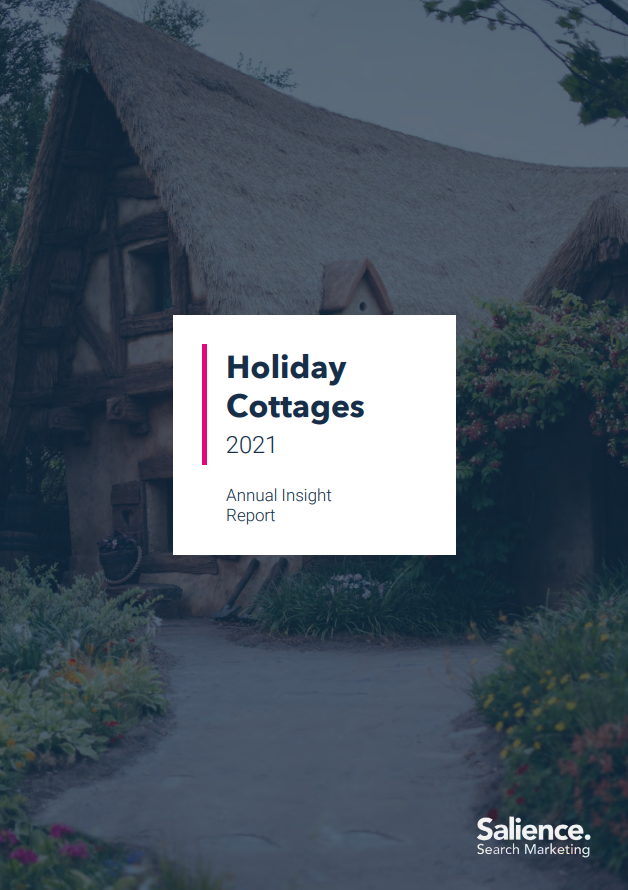 2021 Holiday Cottages Market Report Front cover