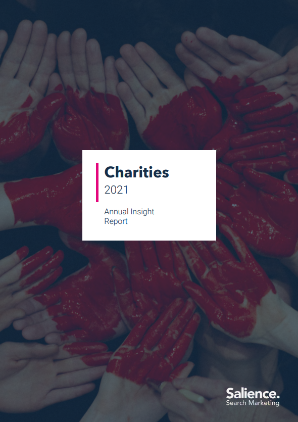 2021 Charity Report Front cover