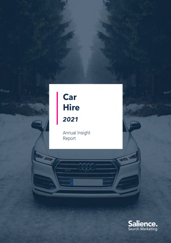 2021 Car Hire Market Report Front Cover 