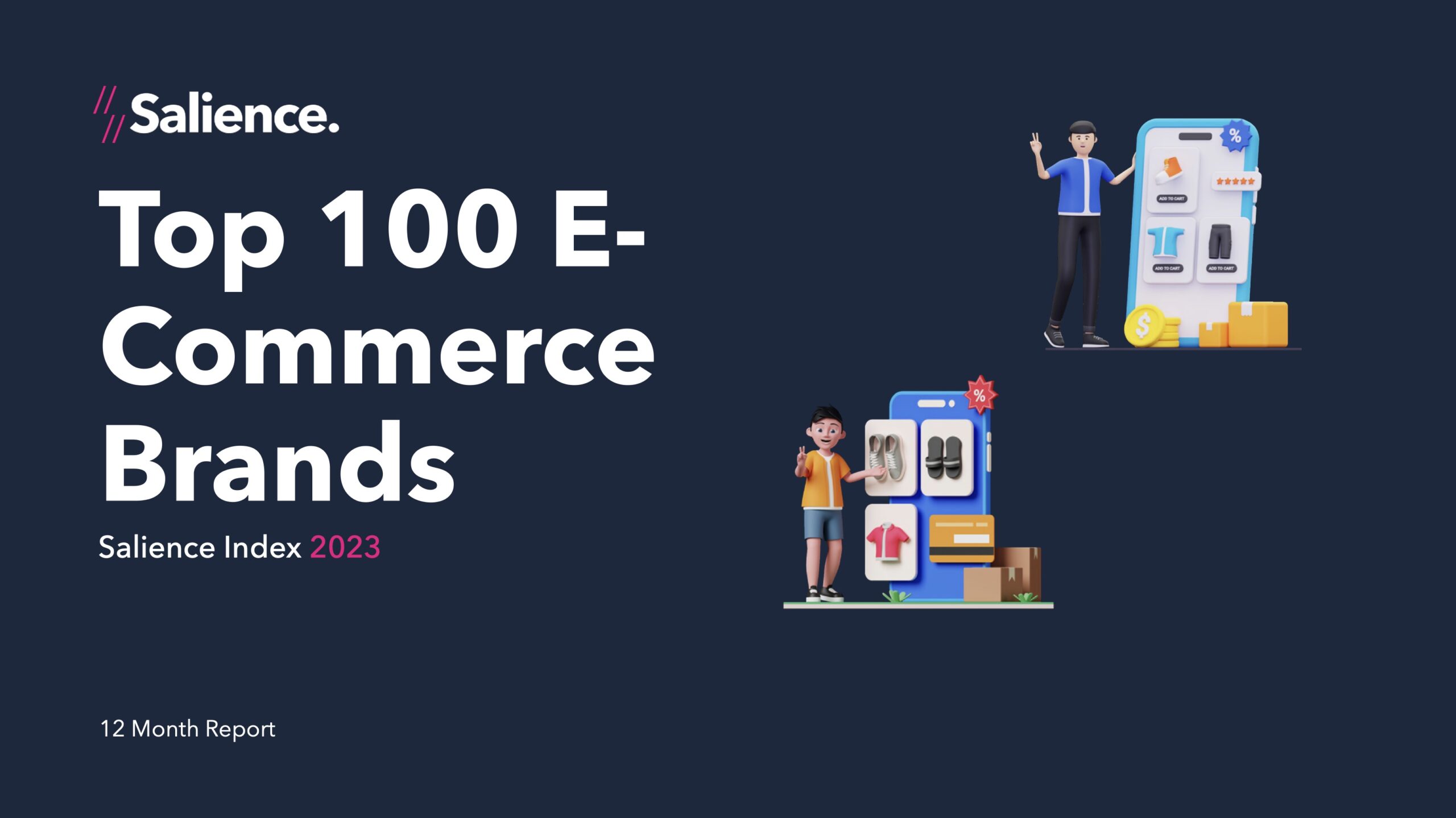 2024 Top 100 E-commerce Brands Report Front Cover