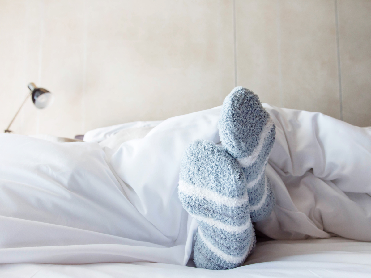 Résultat de recherche d'images pour "Are You A Fan of Sleeping in Socks?"