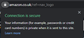 Example of a secure SSL